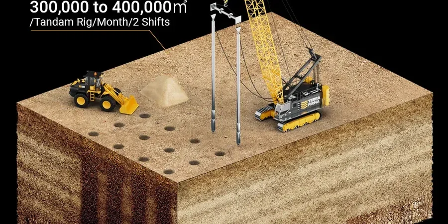 Vibrocompaction Design for Port Macquarie Ground Conditions